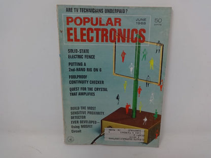 Magazine Popular Electronics, June 1968