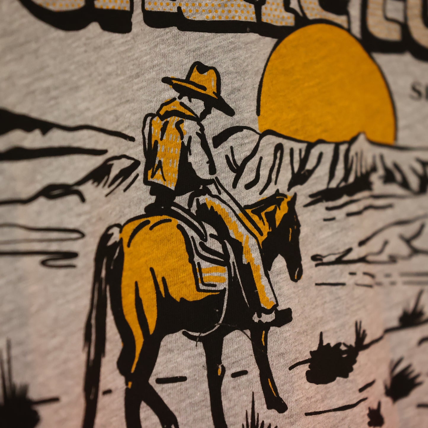 Pendleton Westbound Graphic Tee / Heather Grey/Black