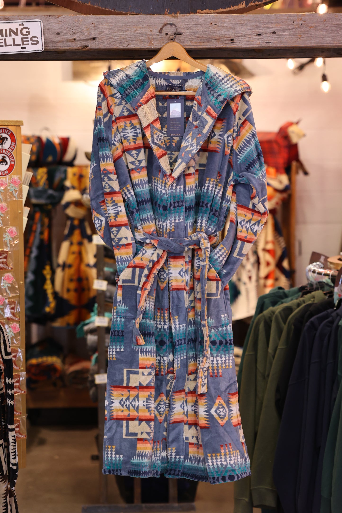 PENDLETON COTTON TERRY VELOUR ROBE