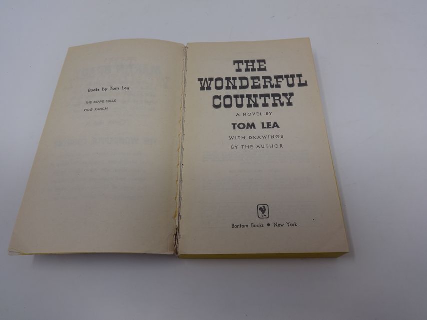 The Wonderful Country by Tom Lea