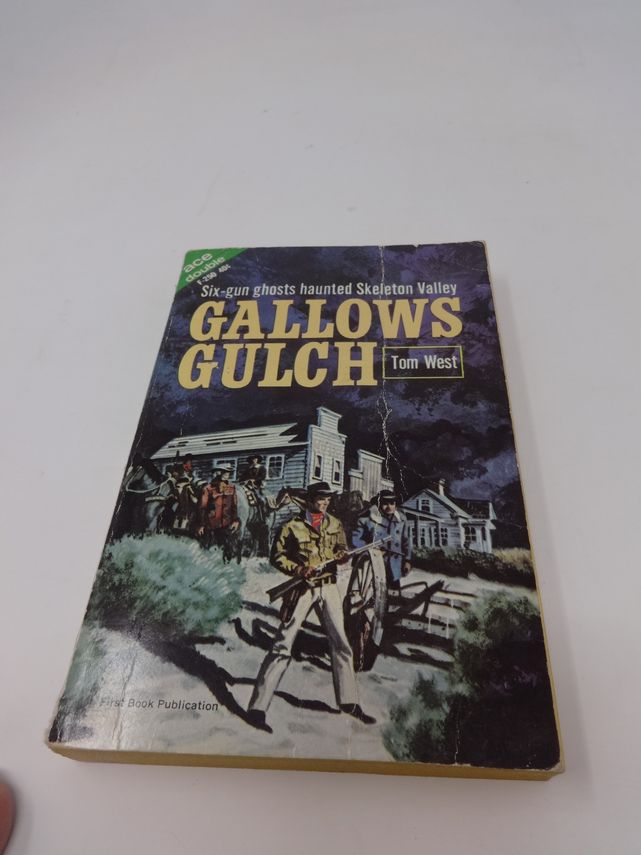 The masked gun/ Gallows Gulch Ace double book