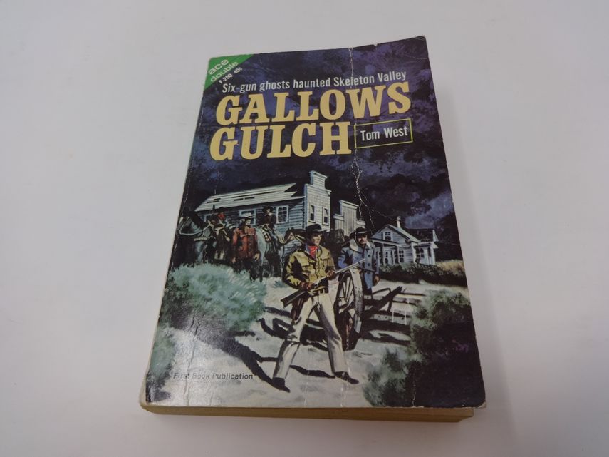 The masked gun/ Gallows Gulch Ace double book