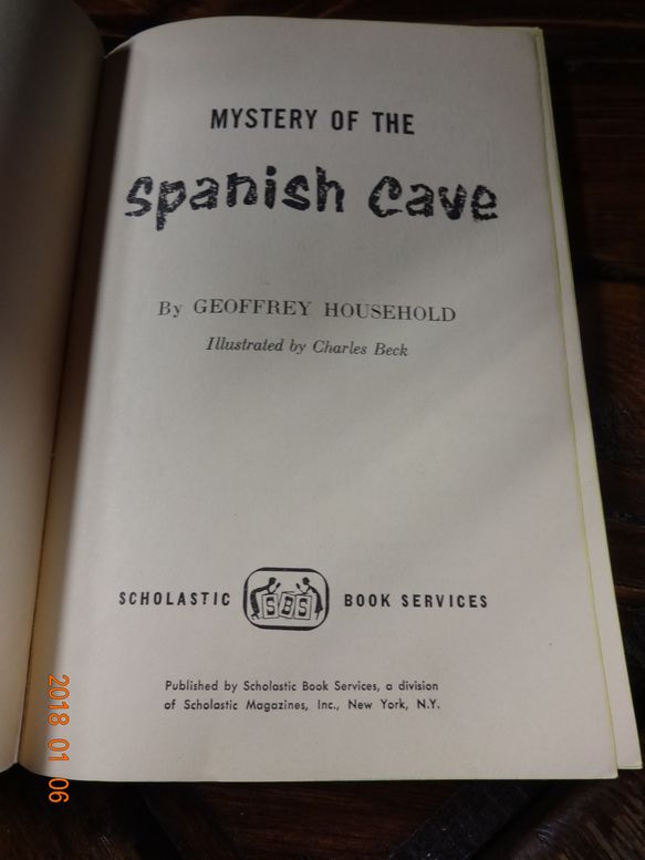 Mystery of the Spanish Cave by Geoffrey Household