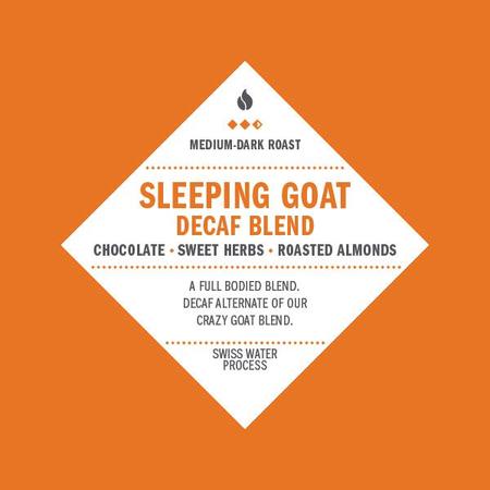 Klatch Sleeping Goat Decaf Whole Bean Coffee