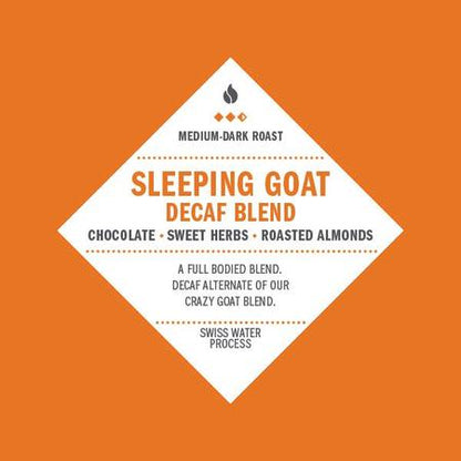 Klatch Sleeping Goat Decaf Whole Bean Coffee