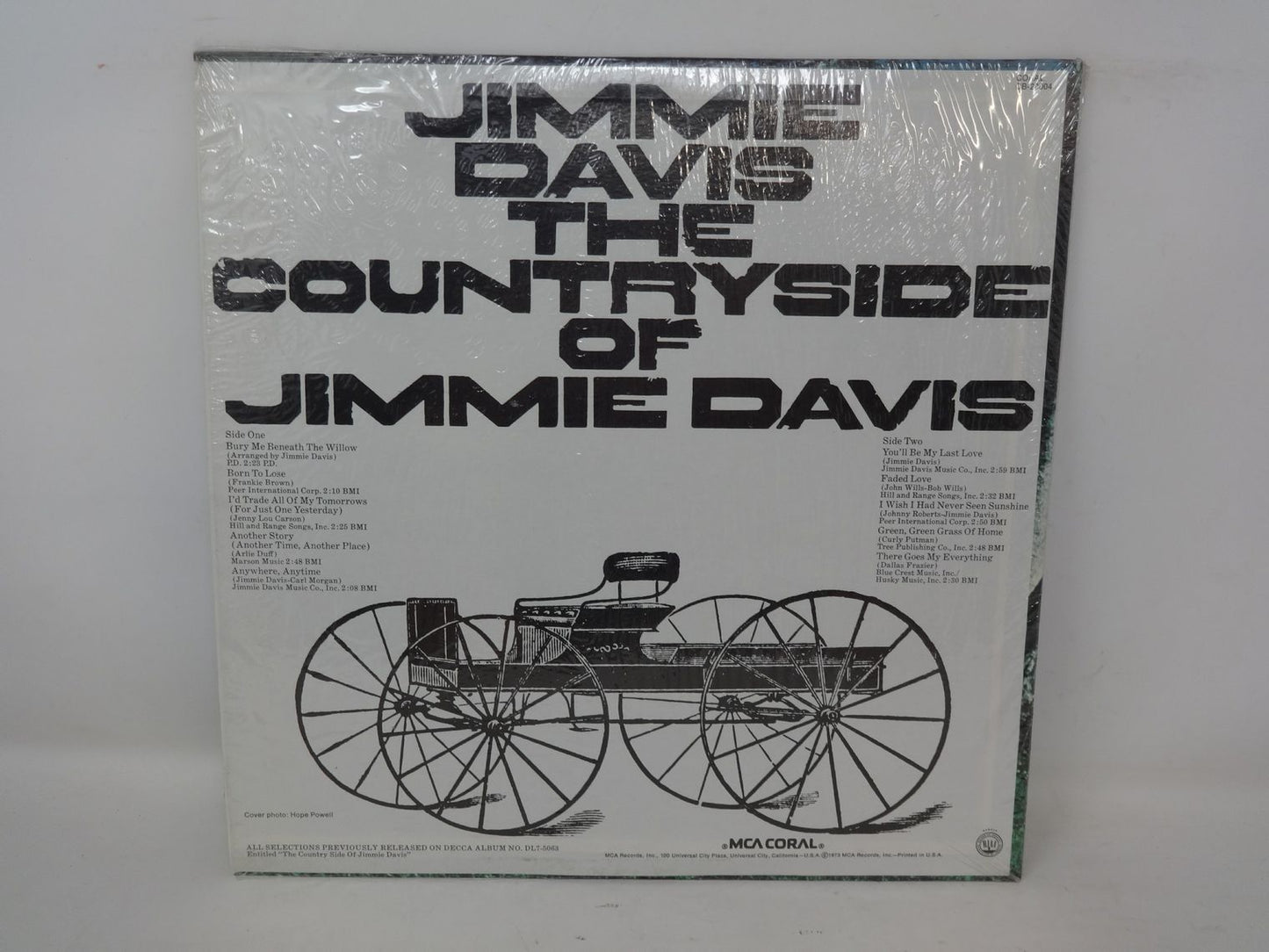 Jimmie Davis, The Country Side of Jimmie Davis