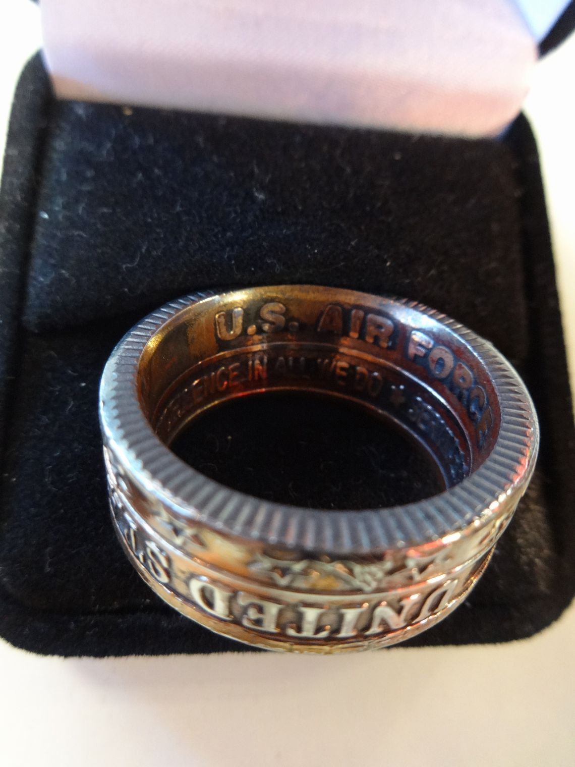 United States Air Force coin ring