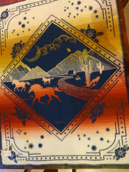 Pendleton Jacquard  Crib Blanket, Wind Riders