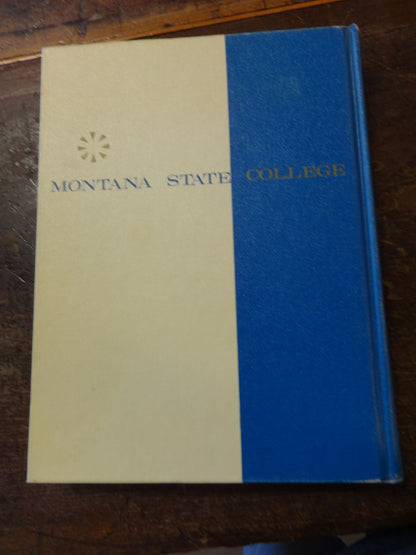 1962 Montanan, from Montana State College