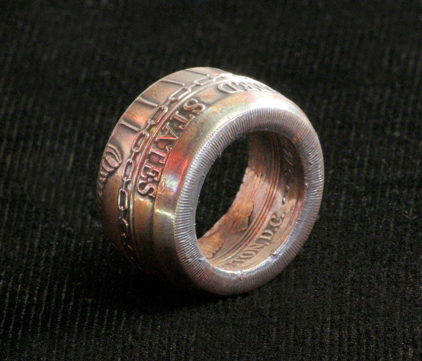 United States Navy coin ring