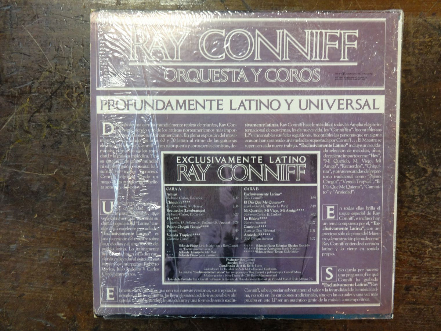 Ray Conniff, Exclusivamente latino